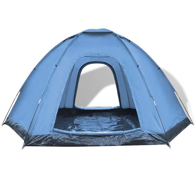 The Living Store Tent V6 - 360 x 316 x 180 cm - Waterbestendig - Glasvezel frame - 6-persoonstent