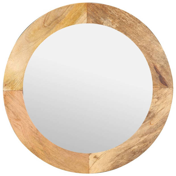 The Living Store Houten Opmaaktafel - Make-up Tafel - 100x50x76 cm - Massief mangohout