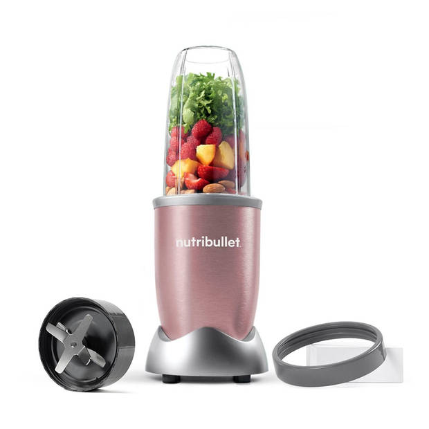 Nutribullet Pro Blender - 900 Watt - Incl. Digitaal Receptenboek - Rose