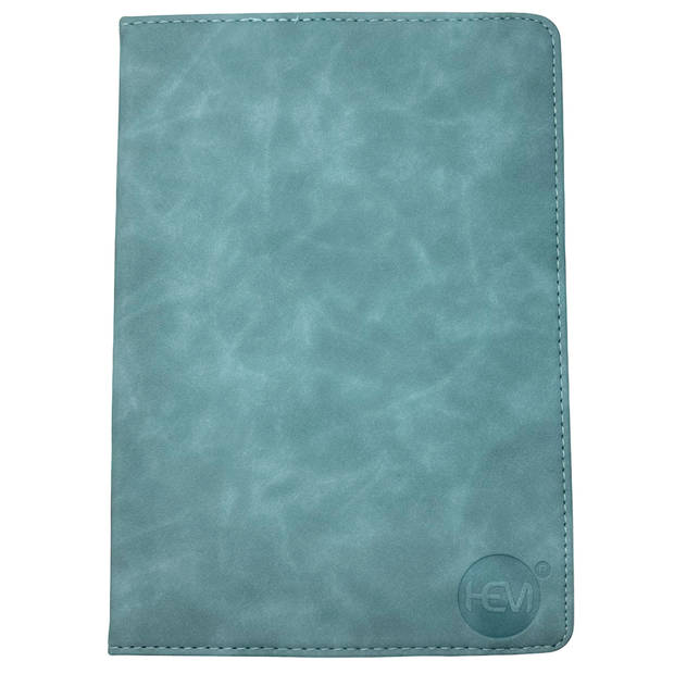 HEM Silky Light Blue iPad hoes voor iPad (2019 / 2020 / 2021) - 10.2 inch Draaibare Autowake Cover - Met Stylus Pen