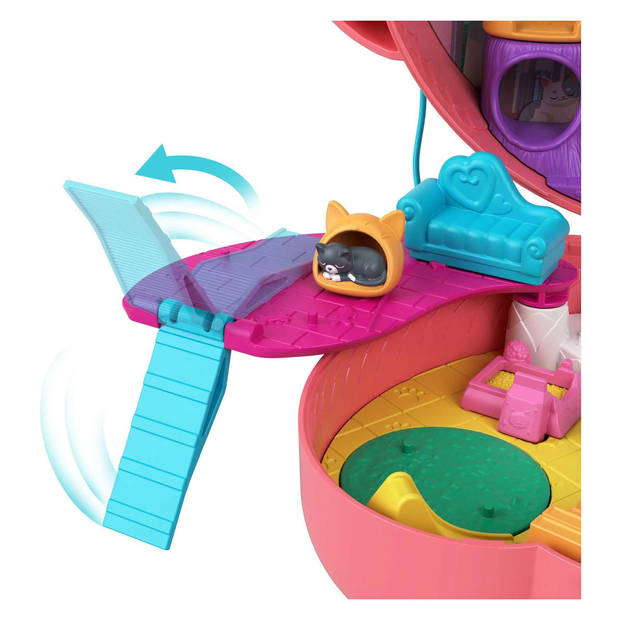 Mattel Polly Pocket Shani de Knuffelkat Speelset