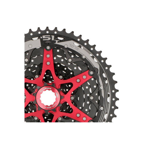 Sunrace Cassette 11V 11-51 CSMX80 zwart