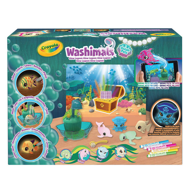 Goliath Washimals Ocean Glow Lagoon Speelset