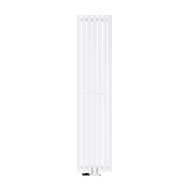 Badkamer radiator Stella 370*1600 Wit + Hoek