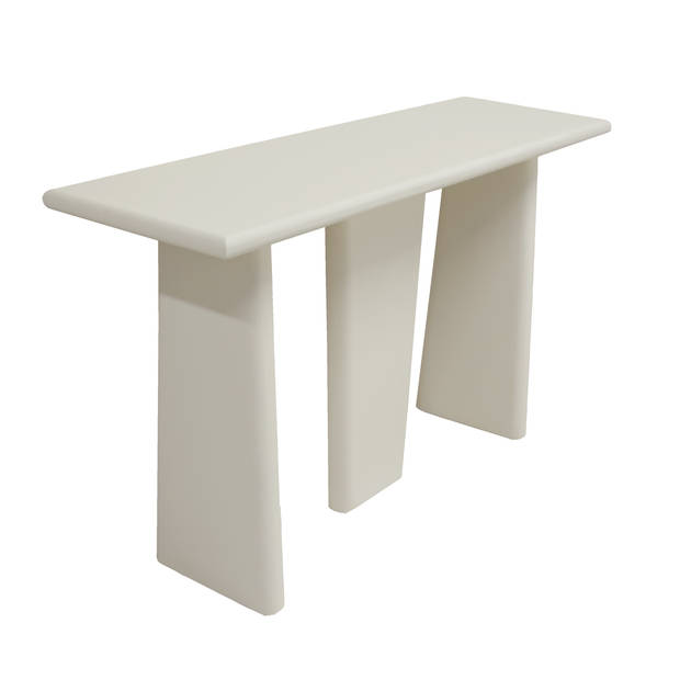 Giga Meubel - Sidetable Beige - Mangohout - 130 cm - Sidetable Chiara