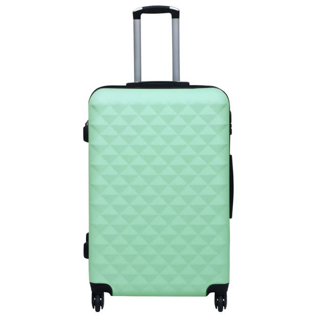 The Living Store Rolkofferset - 3-delige set - ABS - Mint - 55x36x22 cm / 66x41x24 cm / 76x48x28 cm