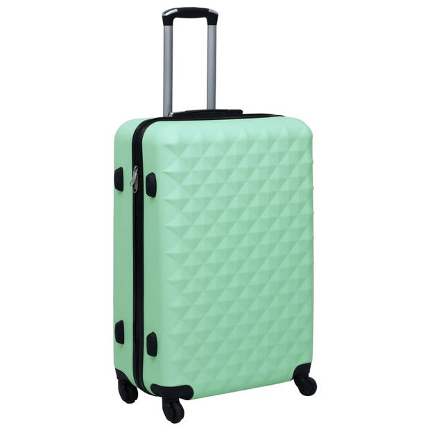 The Living Store Rolkofferset - 3-delige set - ABS - Mint - 55x36x22 cm / 66x41x24 cm / 76x48x28 cm