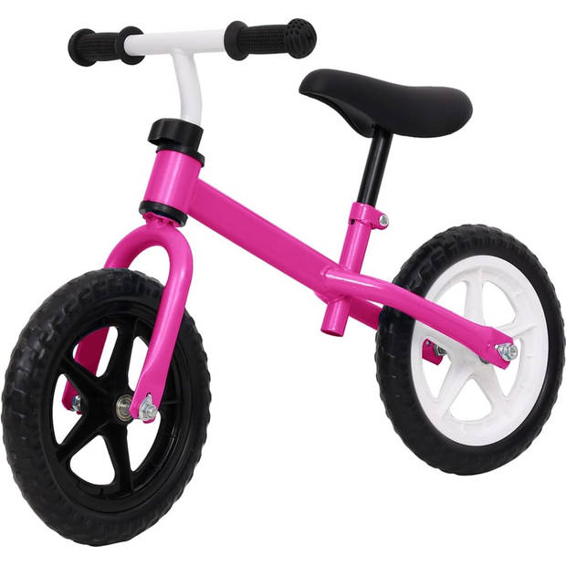 The Living Store Loopfiets - 12 inch - Roze