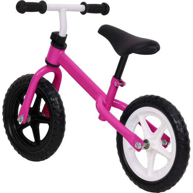 The Living Store Loopfiets - 12 inch - Roze