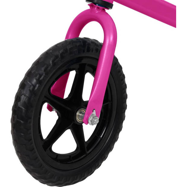 The Living Store Loopfiets - 12 inch - Roze