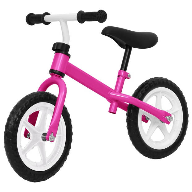 The Living Store Loopfiets - 12 inch - Roze