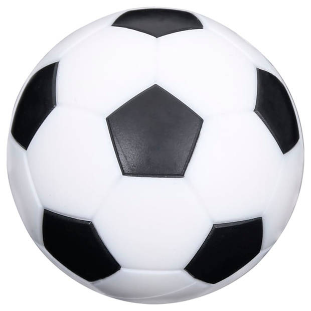 The Living Store Voetbaltafelballen - ABS - 32 mm - Stevig en duurzaam - 10 stuks