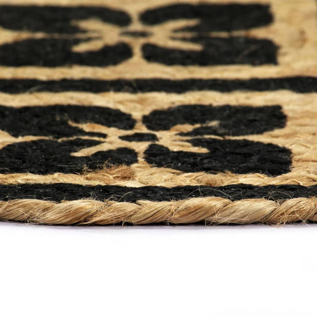 The Living Store Placemats - Jute - 38 cm - Handgemaakt