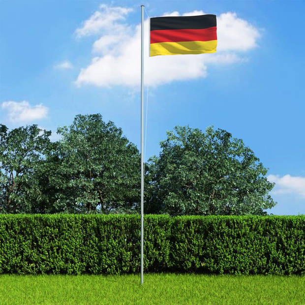 The Living Store Vlag Duitsland - 90 x 150 cm - meerkleurig - 68D 100% polyester