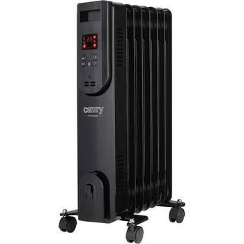 CAMRY CR 7812 - Olieradiator Elektrisch op Wieltjes - Met Afstandsbediening en Thermostaat - 1500 W zwart