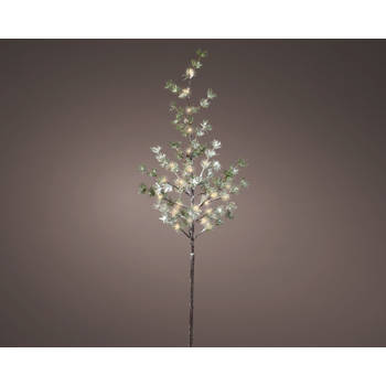 Lumineo - LED tak BO d15h120 cm groen/warm wit kerstverlichting