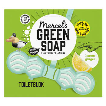 Blokker Marcel's Green Soap Toiletblok Citroen & Gember aanbieding