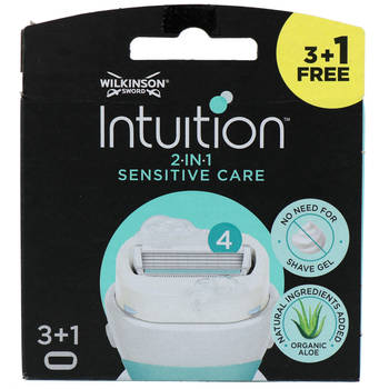 Wilkinson Intuition Sensitive Care Mesjes 4ST