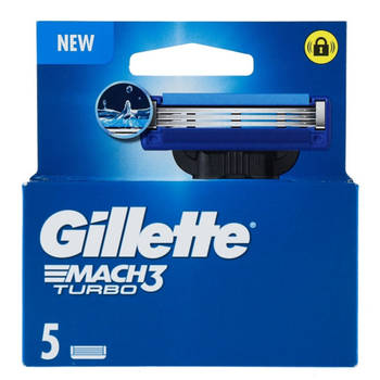 Gillette Mach3 Turbo Navul Scheermesjes