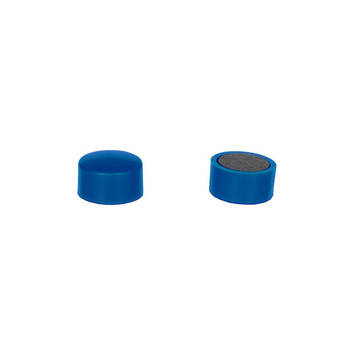 Whiteboard Magneten 10 mm - Blauw - 10 Stuks