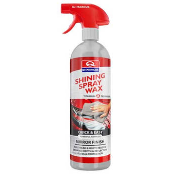 Dr. Marcus Titanium Line Shining Spray Wax 750 ml - Geschikt voor alle soorten lak - Auto poetsen