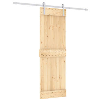 The Living Store Schuifdeur Grenenhout - 70 x 3.6 x 210 cm - Stille Schuifrails