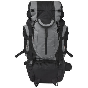 The Living Store XXL Rugzak - 75L - Zwart/Grijs