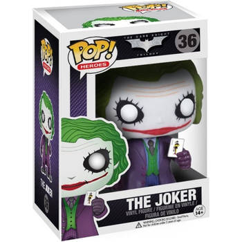 Pop Heroes: DC: Batman Dark Knight - The Joker - Funko Pop #36