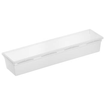 Rotho Basic organizer voor lade inrichting - 30 x 8 cm - transparant