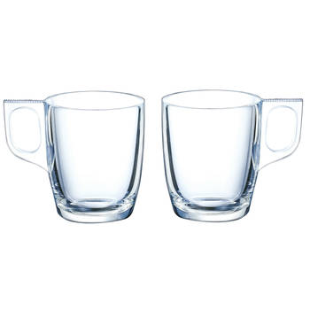 Arcoroc Espresso glazen - 12x - transparant glas - 4 x 6 cm - 90 ml - Koffie- en theeglazen