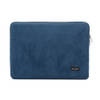 Bombata Universele Velvet Laptophoes Sleeve - 13 inch / 14 inch - Jeans Blauw