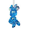 Kurt S. Adler - Ornament acryl minnie l8cm blauw