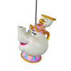 Kurt S. Adler - Ornament plastic mrs potts & chip l9cm