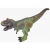 Grote groene plastic T-Rex dinosaurus 63 cm speelgoed - Speelfigurenset