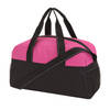 Sporttas model Fitness Master - 45 x 19 x 26 cm - roze/zwart - Reistas (volwassen)