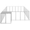 The Living Store Hondenkennel - Grote Stalen Kennel - 660 x 330 x 110 cm - Waterbestendig dak