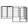 The Living Store Hondenkennel - Zwart - 200 x 150 x 100 cm - Stevig en Waterbestendig