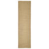 The Living Store Sisal kleed - 80 x 300 cm - Duurzaam sisal - Multi-functioneel - Anti-slip onderkant