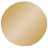 The Living Store Douchekop Rond - 40 cm Goud - Anti-kalksproeiers - 234 sproeigaten