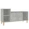 The Living Store TV-Kast ? - Klassiek ? Meubel - 100x35x55 cm ? Betongrijs