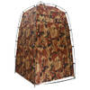 The Living Store Douchetent Glasvezel - 130 x 130 x 210 cm - Camouflage - PA