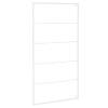 The Living Store Handdoekenrek Badkamer - 60x10x116cm - Staal - Wit