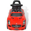 The Living Store Loopauto Mercedes-Benz Rood - Loopauto - Kunststof - 66.2 x 28.7 x 38.4 cm - Geschikt vanaf 2 jaar