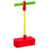 The Living Store Springstok - Kinderen - Groen/Rood/Geel - Kunststof - 23 x 11 x 50 cm - Max - 50 kg