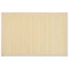 The Living Store Bamboe Placemats - 30 x 45 cm - Anti-slip - set van 6