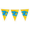 Paperdreams Verjaardag 70 jaar thema Vlaggetjes - Feestversiering - 10m - Folie - Dubbelzijdig - Vlaggenlijnen