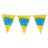 Paperdreams Verjaardag 25 jaar thema Vlaggetjes - Feestversiering - 10m - Folie - Dubbelzijdig - Vlaggenlijnen