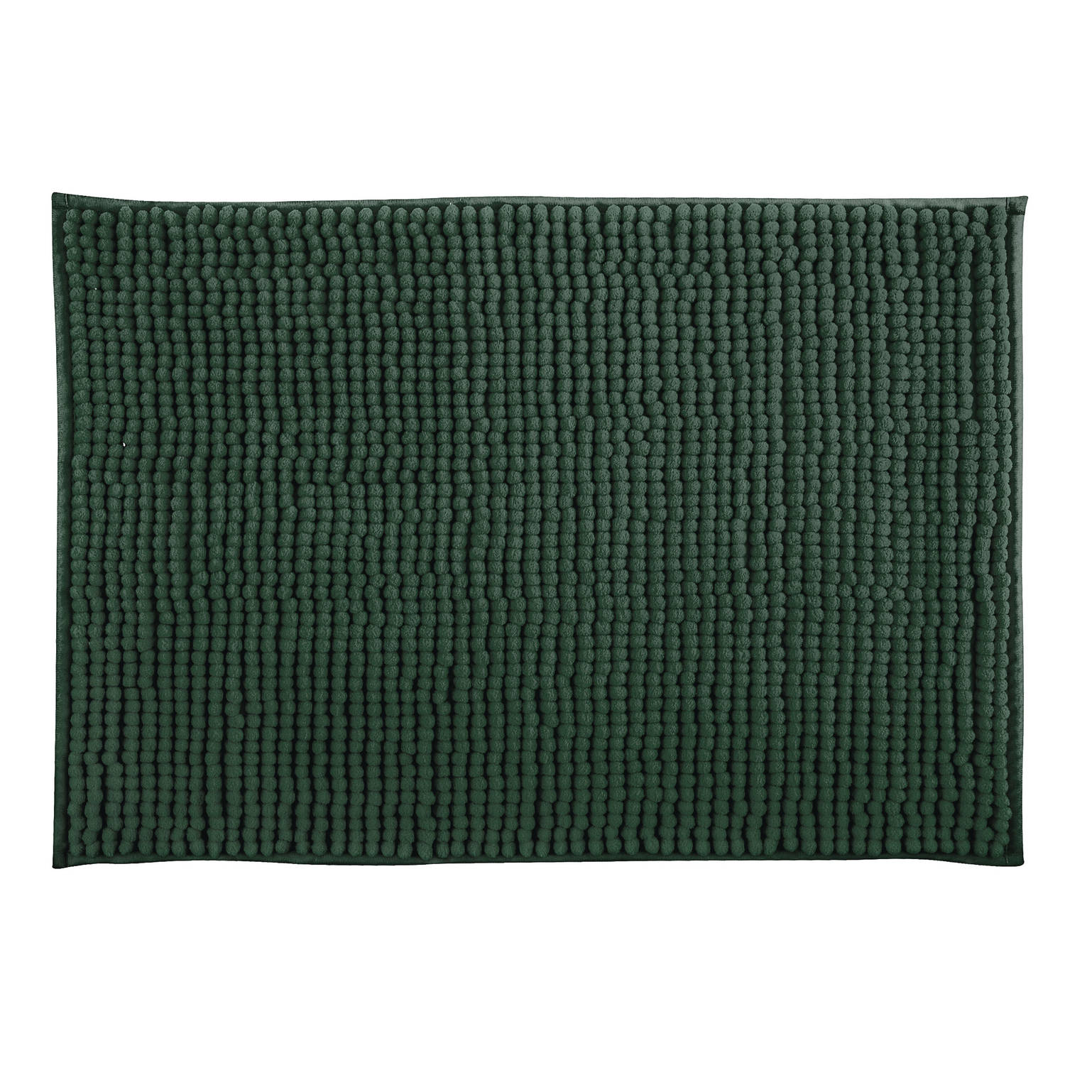 MSV Badkamerkleed-badmat tapijtje voor op de vloer donkergroen 40 x 60 cm Microvezel Badmatjes