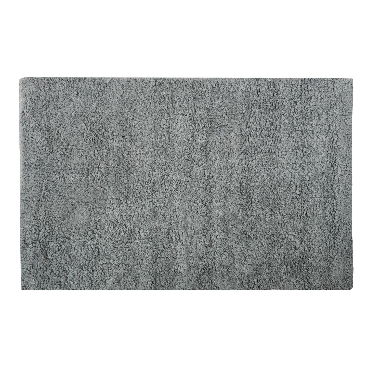 MSV Badkamerkleedje-badmat tapijt voor de vloer lichtgrijs 40 x 60 cm Badmatjes