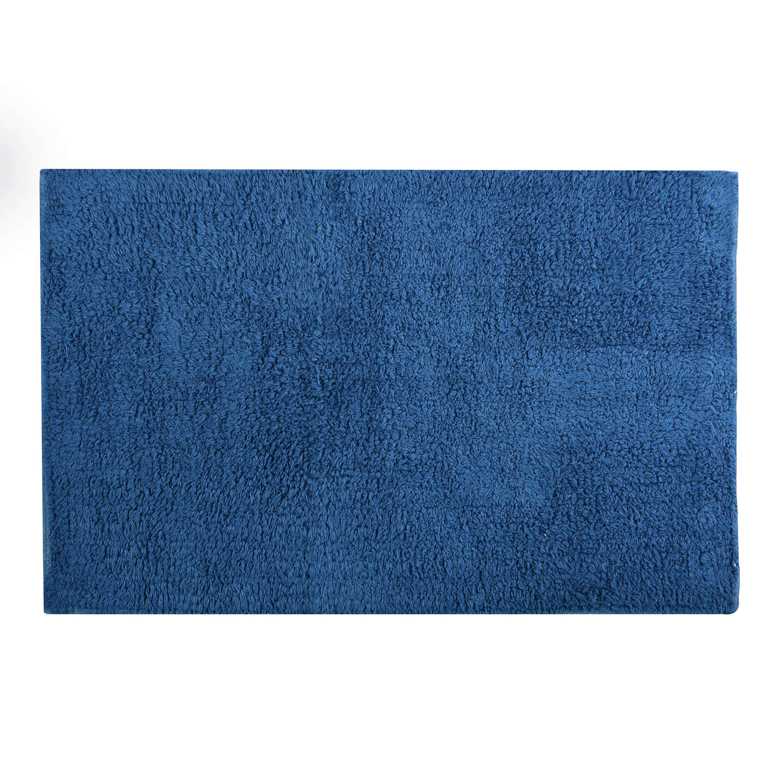 MSV Badkamerkleedje-badmat tapijt voor de vloer donkerblauw 40 x 60 cm Badmatjes